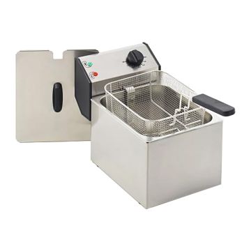 ROLLERGRILL Single Tank Electric Counter Top Fryer FD80