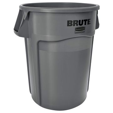 RUBBERMAID VENTED CONTAINER BRUTE® 55 GALLON GRAY FG265500GRAY