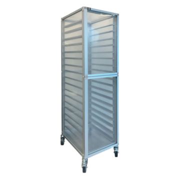 FRESH ALUMINUIM COOLING TROLLEY (CLOSED TYPE) FR-18AC