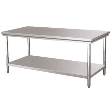 FRESH Stainless Steel Worktable W/1 Tier Undershelf FWT2100-1