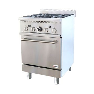 ALPES GAS COMBINATION RANGE OVEN 24'' GCRO-24