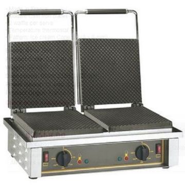 ROLLER GRILL Double Waffle Iron Ice-Cone GED-40