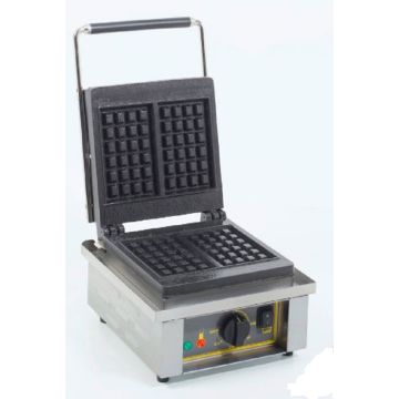 ROLLER GRILL Single Square Waffle Baker GES-20