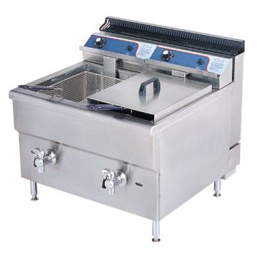 Golden Bull Double Tank Gas Fryer 2x17L (Counter Top) GF-182