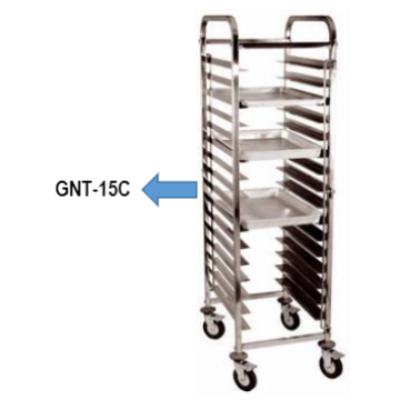 Golden Bull Gastronorm Pan Trolley (w/o Tray) GNT-15C