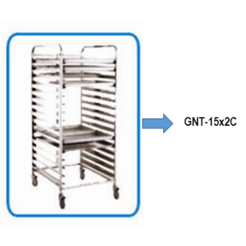 Golden Bull Gastronorm Pan Trolley (w/o Tray) GNT-15X2C