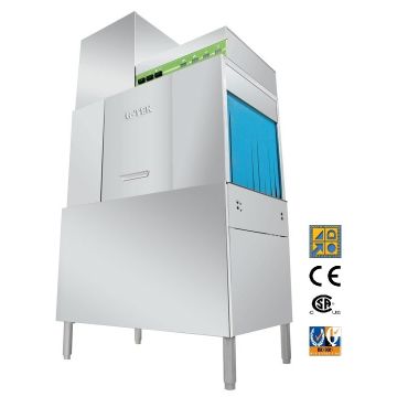 G-TEK Single Tank Conveyor Dishwasher with Heat Recovery System GT-CR1/HR 