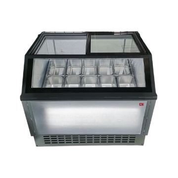 CN UNITED Ice Cream Showcase - Statox (Fits 14 * 1/4 PANS) ICS.E.14×1.4
