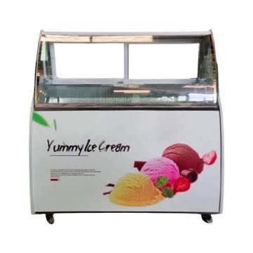 CN UNITED Ice Cream Showcase - Statox (Fits 12*1/3 PANS) ICS.ELK.12*1.4