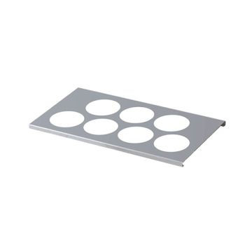 JIWINS 7-HOLE FIFO ORGANIZER FOR 1/3 INSERT PAN JW-CB7