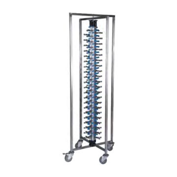 JIWINS MOBILE PLATE RACK FOR 84 PLATES JW-DC84