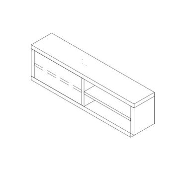Stainless Steel Cross Over Bench