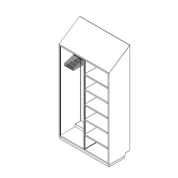 Stainless Steel Cleanroom Garment Cabinet 