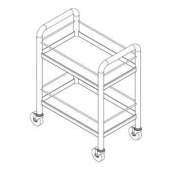 Stainless Steel Transfer Trolley