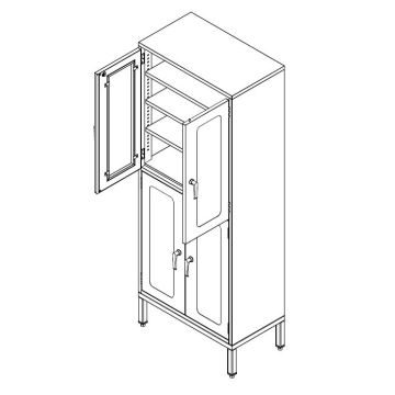 Stainless Steel Surgical Cabinet