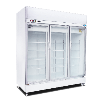 [PRE-ORDER] SNOW 3 Door Display Upright Chiller (N/A Frame - Normal Silver Colour) LY1501BBC-H