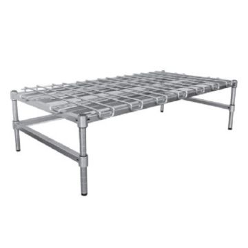 MAXEL Heavy Duty Poly Brite Dunnage Rack D2448EZ8