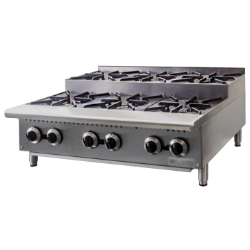 MODELUX Gas Step Hot Plate 12" MDX-HP12-S 24" MDX-HP24-S 36" MDX-HP36-S
