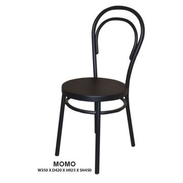 Momo Dining Chair | Steel Frame in Epoxy
