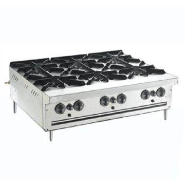 MSM 6 Open Burner Counter Top Range MSM-6-OB [PRE-ORDER]