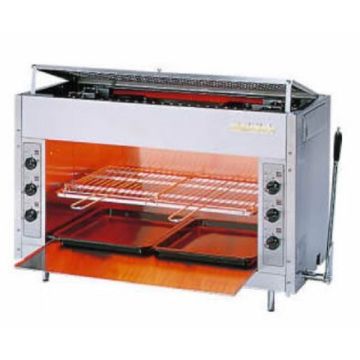 RINNAI 6 Burners Gas Salamander with Safety Valve RGP-46SV