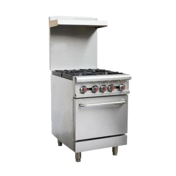FRESH 4 OPEN BURNER WITH OVEN RGR-24
