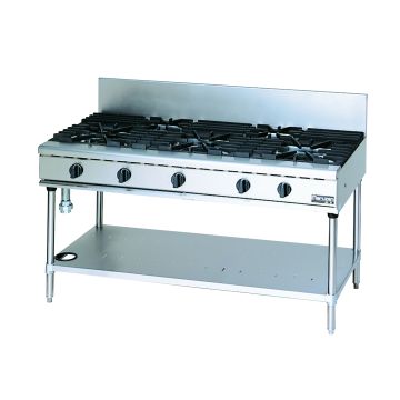 MARUZEN Power Cook Gas Table with Universal 5 Burner (1200mm) RGT-1265C