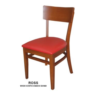 Ross Dining Chair | Cushion Seat