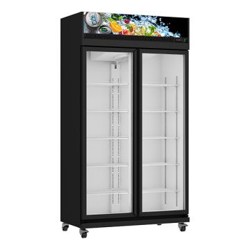 SOLID COOL 2 DOOR DISPLAY CHILLER SC 720L (1100 x 596 x 2003 MM) SCBC-2DT.eco / SCWC-2DT.eco