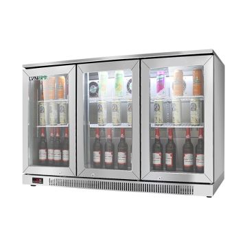 LVNI 3 Door Beer Cooler SGB-350L3F