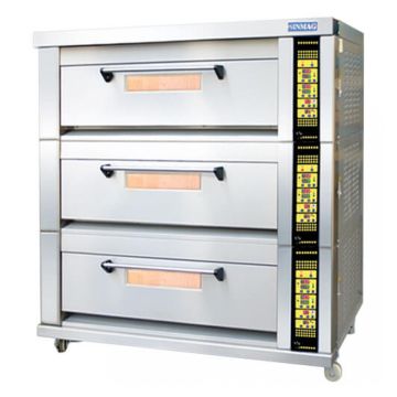 SINMAG 3 Deck 2/3 Trays Gas Oven SM803T