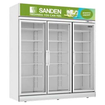 SANDEN 3 Glass Door Cooler SPM-1800C