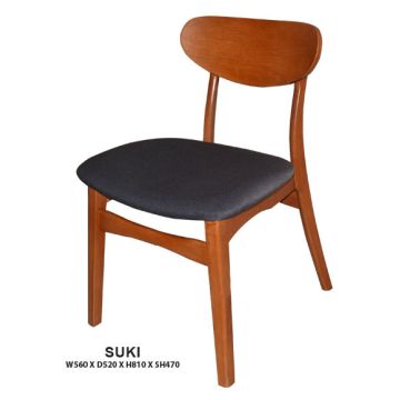 Suki Dining Chair | Cushion Seat