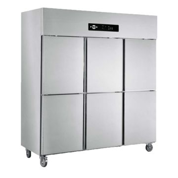 FRESH UPRIGHT REFRIGERATOR 6 DOORS CHILLER CSUF15B6