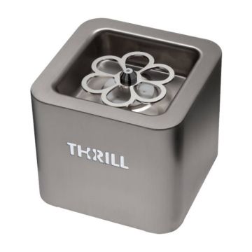 THRILL Glass Chiller Vortex Cube come with CO2 Gas