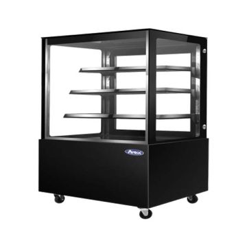 ATOSA HEIGHTENED SQUARE BACK DOOR CAKE DISPLAY 374L (1200 X 660 X 1350 MM) WDG126HF-B