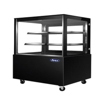 ATOSA SQUARE CAKE DISPLAY CAKE (BLACK) 401L (1500 X 660 X 1200 MM) WDG156F-B