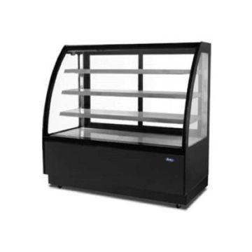 ATOSA HEIGHTENED CURVE BACK DOOR CAKE DISPLAY 552L (1500 X 660 X 1350 MM) WDG156HD-B