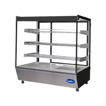 ATOSA SQUARE WARMING SHOWCASE CABINET 150L (700 X 580 X 678 MM) WHF150L