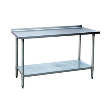 Golden Bull Work Table with 2" Back Spalish 30" x 60" L