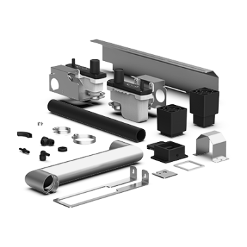 UNOX CHEFTOP Mind Maps Electric Stacking Kit For XECC GN1/1 & GN2/3 XECQC-0013-E