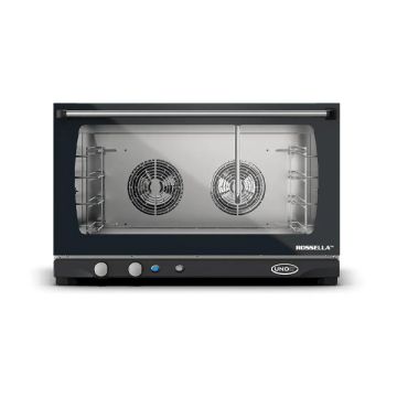 UNOX LINEMISS 4 TRAYS 600X400 ROSSELLA MANUAL COMMERCIAL CONVECTION OVENS WITH HUMIDITY XFT193