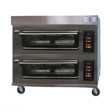 FRESH FOOD OVEN WITH PID CONTROL PANEL (GAS) Two Layers Four Dish YXY-40AI