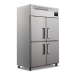 FREZMAC SS 4 HALF DOOR UPRIGHT FREEZER FMH-4DUF